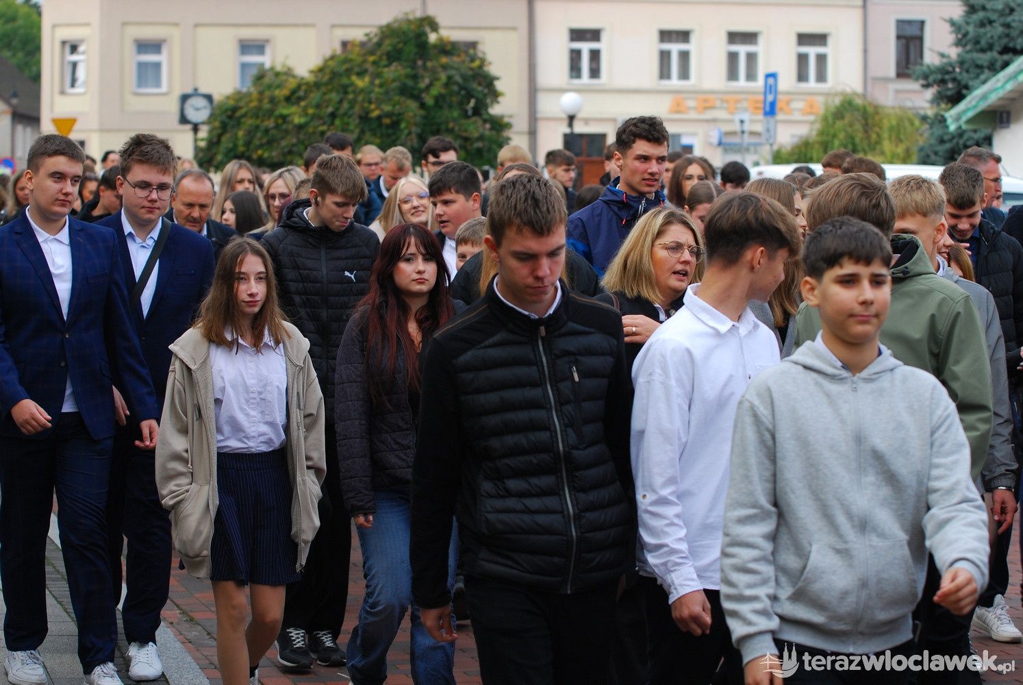 Otwarcie nowego budynku Zespołu Szkół w Kowalu i sztandar