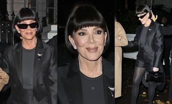Kris Jenner prezentuje efekty liftingu za PÓŁ MILIONA ZŁ na urodzinach Kim w Londynie. Wygląda na 70 lat?