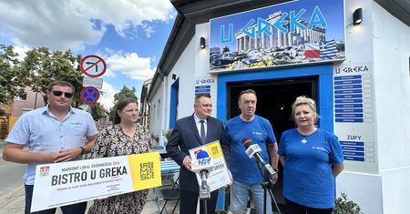 Grecka tawerna wygrała konkurs na Markowy Lokal Śródmieścia Włocławka