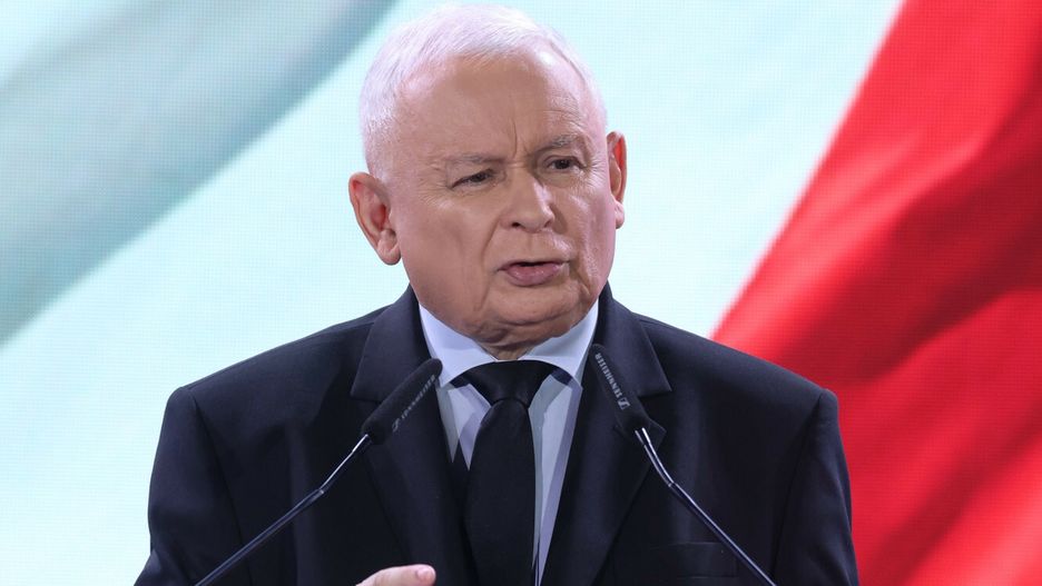 Konwencja programowa PiS w Ko?skich09.09.2023 Konskie Konferencja programowa Prawa i Sprawiedliwosci w Konskich fot. Jacek Dominski/REPORTER
N/z: Jaroslaw KaczynskiJacek Dominski/REPORTER