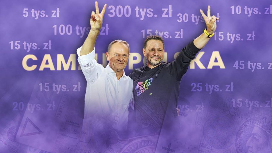 Donald Tusk i Rafał Trzaskowski na Campusie Polska Przyszłości