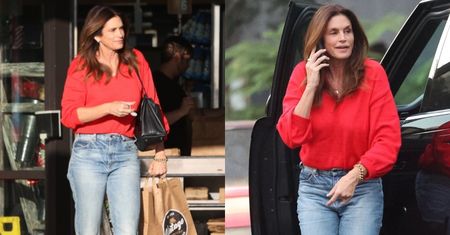 58-letnia Cindy Crawford "przyłapana" bez makijażu