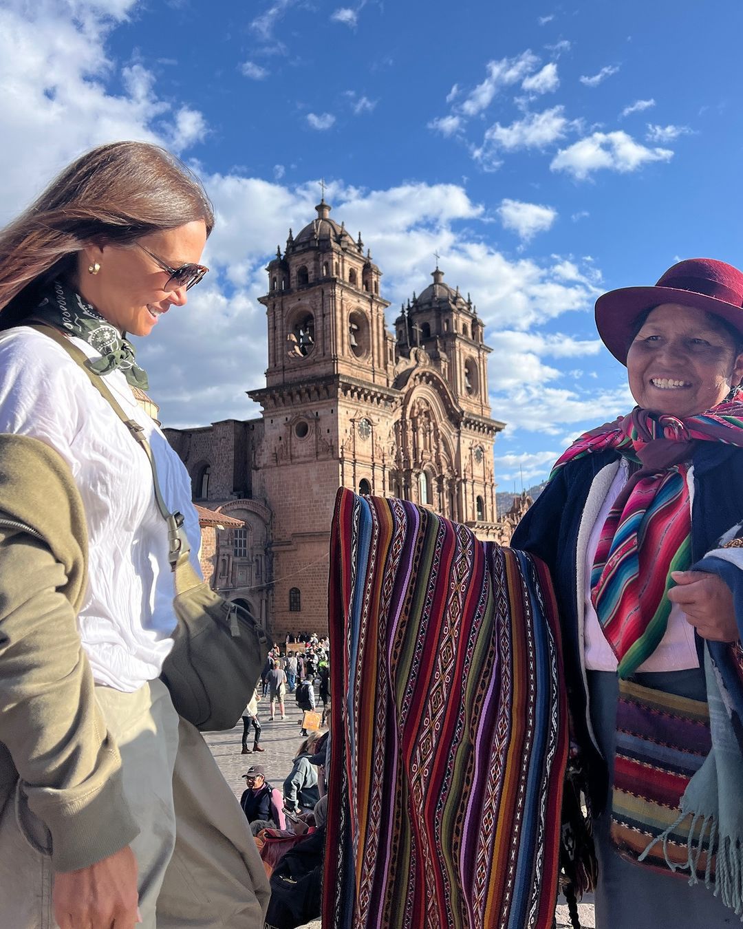 Kinga Rusin w Peru