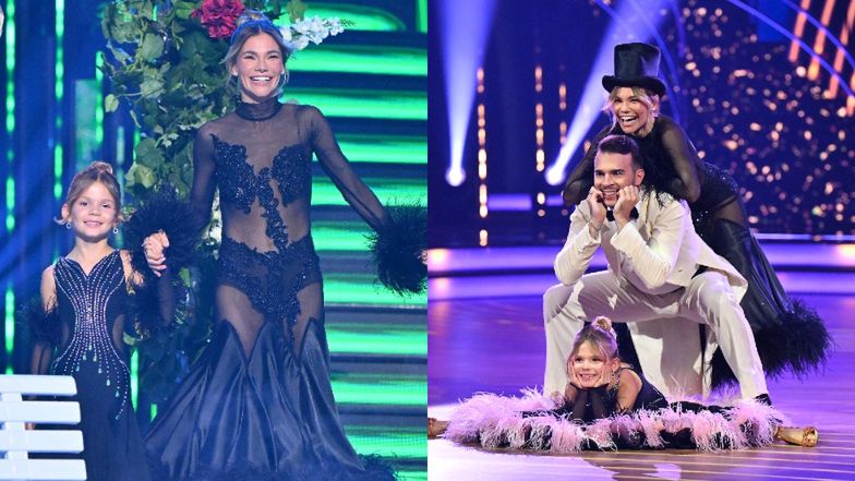  Maja Bohosiewicz z córką Leonią w „Tańcu z gwiazdami”