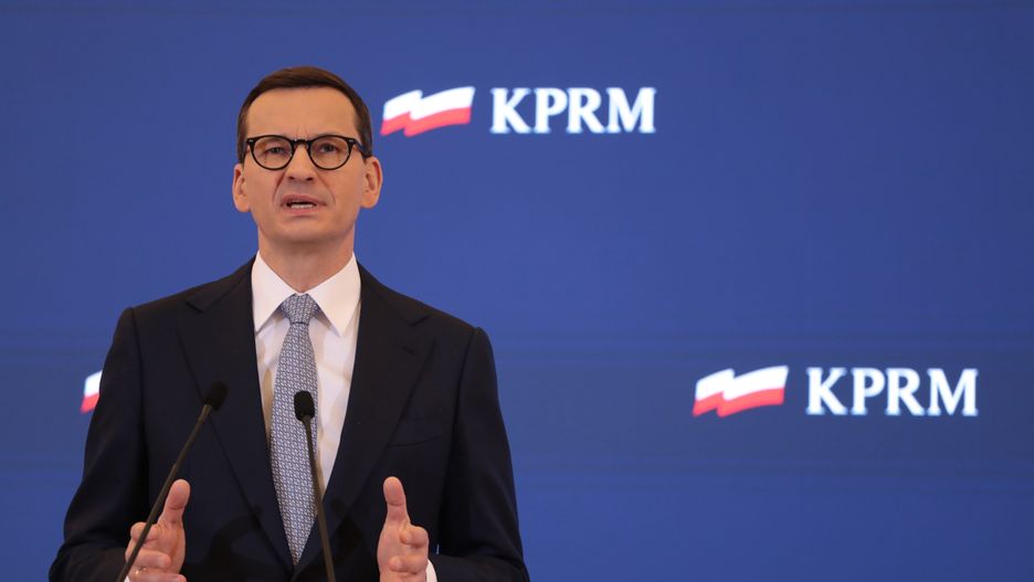 Pomoc dla Ukrainy. Morawiecki spotkał się ambasadorami UE
