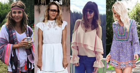 Styl hippie na imprezę - jak wykorzystują go gwiazdy?