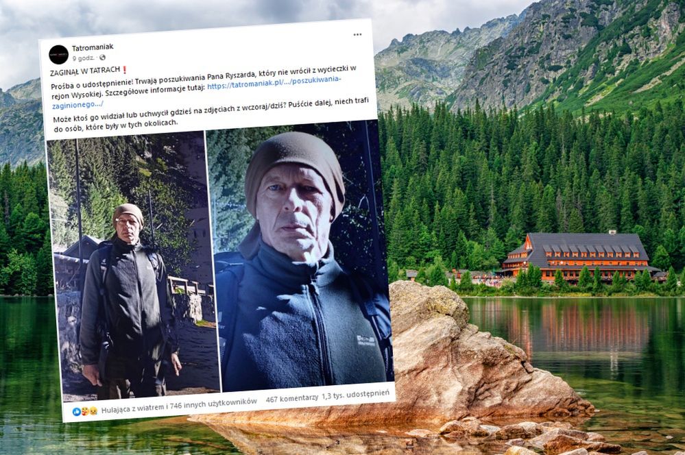 Akcja poszukiwawcza w Tatrach. Nie ma kontaktu z polskim turystą