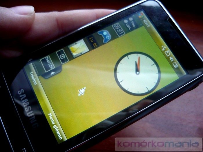 Cellna recenzja: Samsung OMNIA i900 5