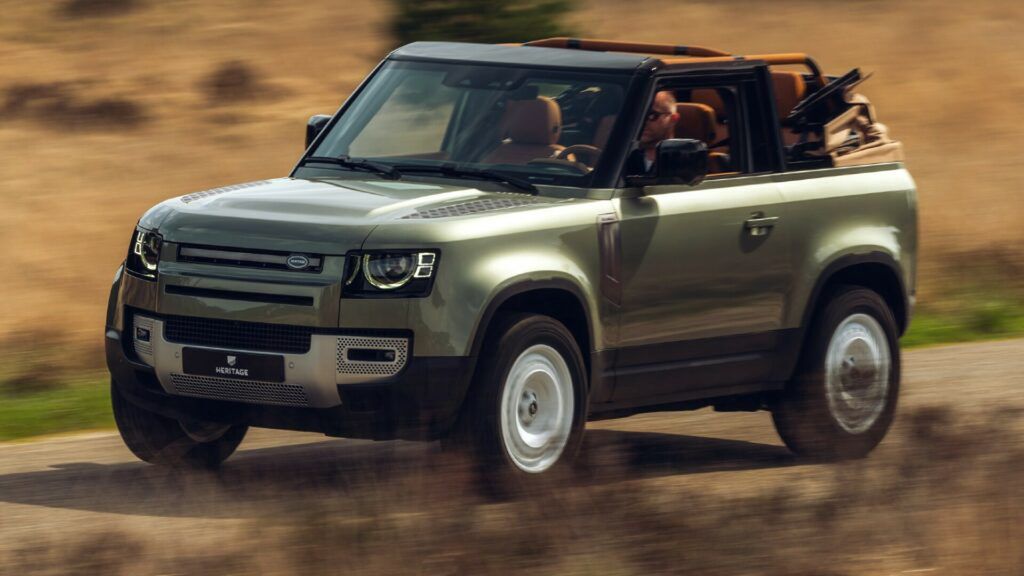 Land Rover Defender 90 Valiance Convertible 