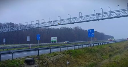 Nowy odcinkowy pomiar już działa. Miejsce budzi kontrowersje