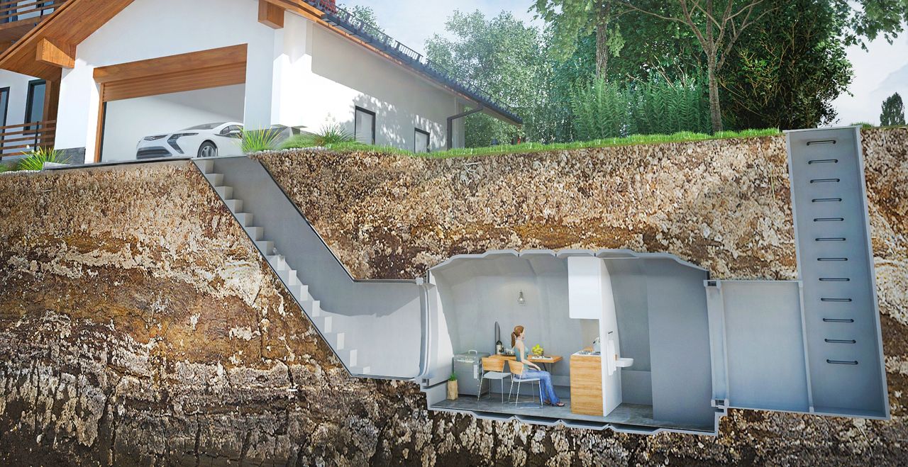 Ile kosztuje w Polsce schron przy domu? Kwoty zwalają z nóg