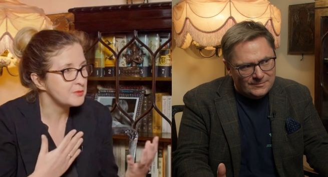 Magdalena Rigamonti i Tomasz Terlikowski na Campus Polska Przyszłości. Organizuje go Rafał Trzaskowski