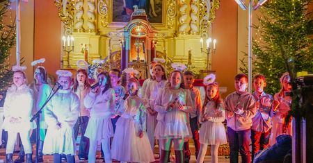 Wyjątkowy koncert kolęd uczniów wielkopolskiej szkoły