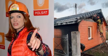 Dramat rodziny z programu "Nasz nowy dom". Wyremontowany przez ekipę Polsatu dom niemal całkowicie spłonął