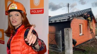 Dramat rodziny z programu "Nasz nowy dom". Wyremontowany przez ekipę Polsatu dom niemal całkowicie spłonął
