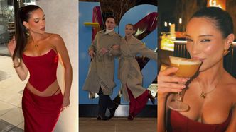 Natsu pojechała z Wojciechem Kuciną "ODSTRESOWAĆ SIĘ" do Łodzi: kolacja w restauracji, pozowanie z różą (ZDJĘCIA)