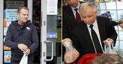 Poszliśmy do sklepów pod domami Kaczyńskiego i Tuska. Drożyzna+