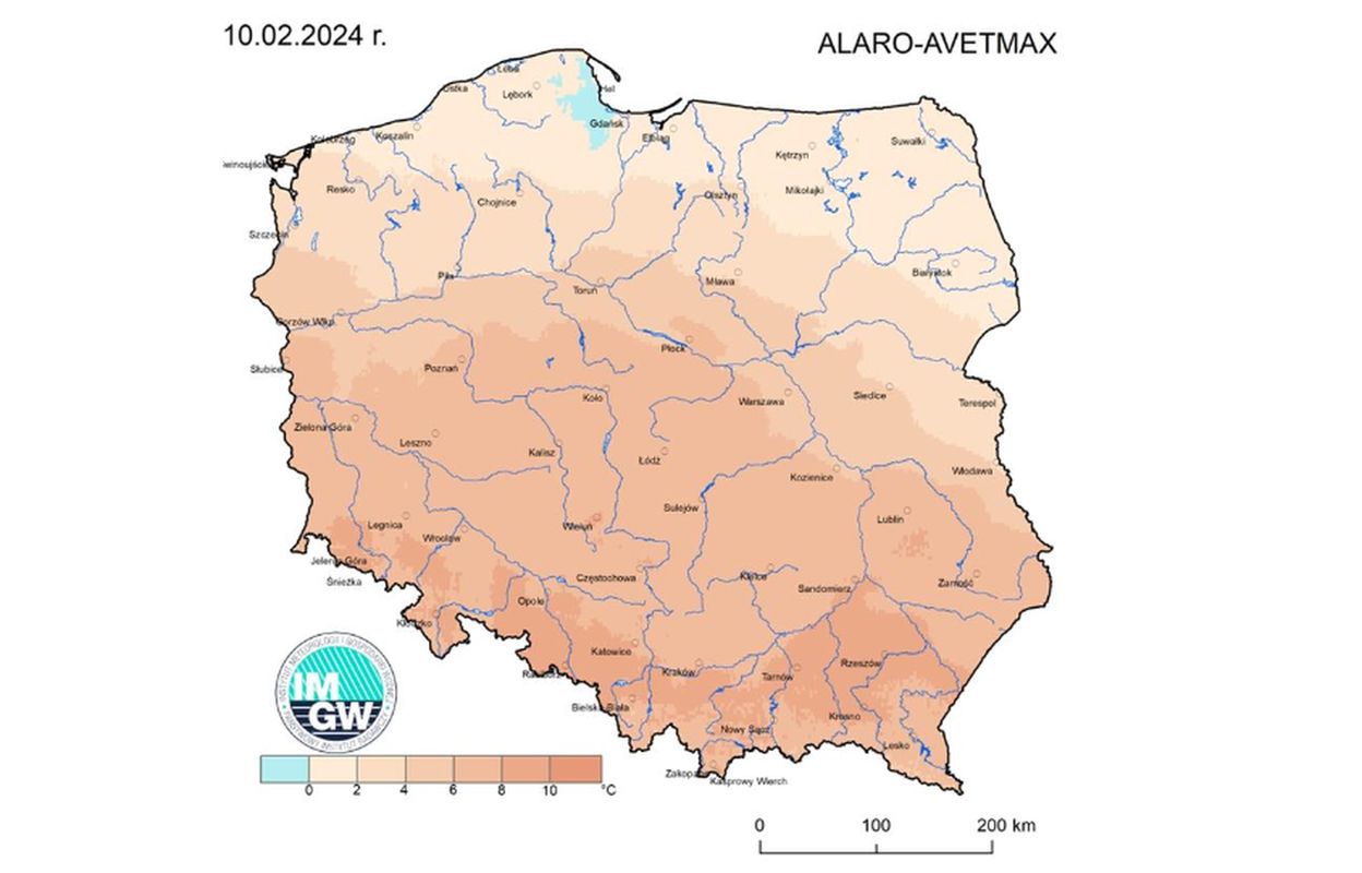 Niezwykła niedziela 11 lutego w Polsce. IMGW: "Rzadziej niż raz na 20 lat"