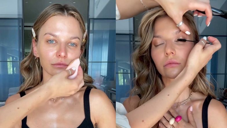 Anna Lewandowska zamieściła w sieci makijażowy instruktaż