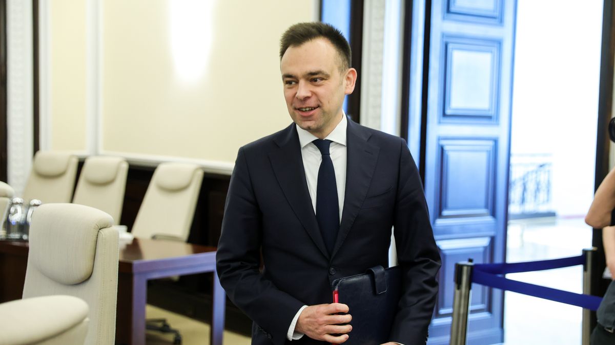 Minister finansów Andrzej Domański