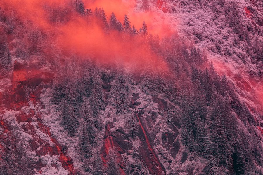 Alaska wcale nie jest biała. Na jego zdjęciach jest czerwona 5