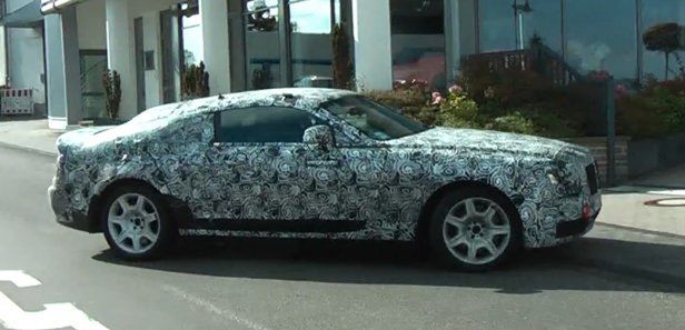 Rolls-Royce Ghost Coupé wyszpiegowany po raz kolejny na Nürburgring [wideo]
