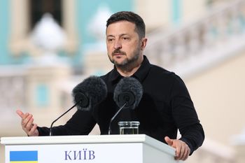 Drony przy granicy z Polską. Zełenski zabrał głos