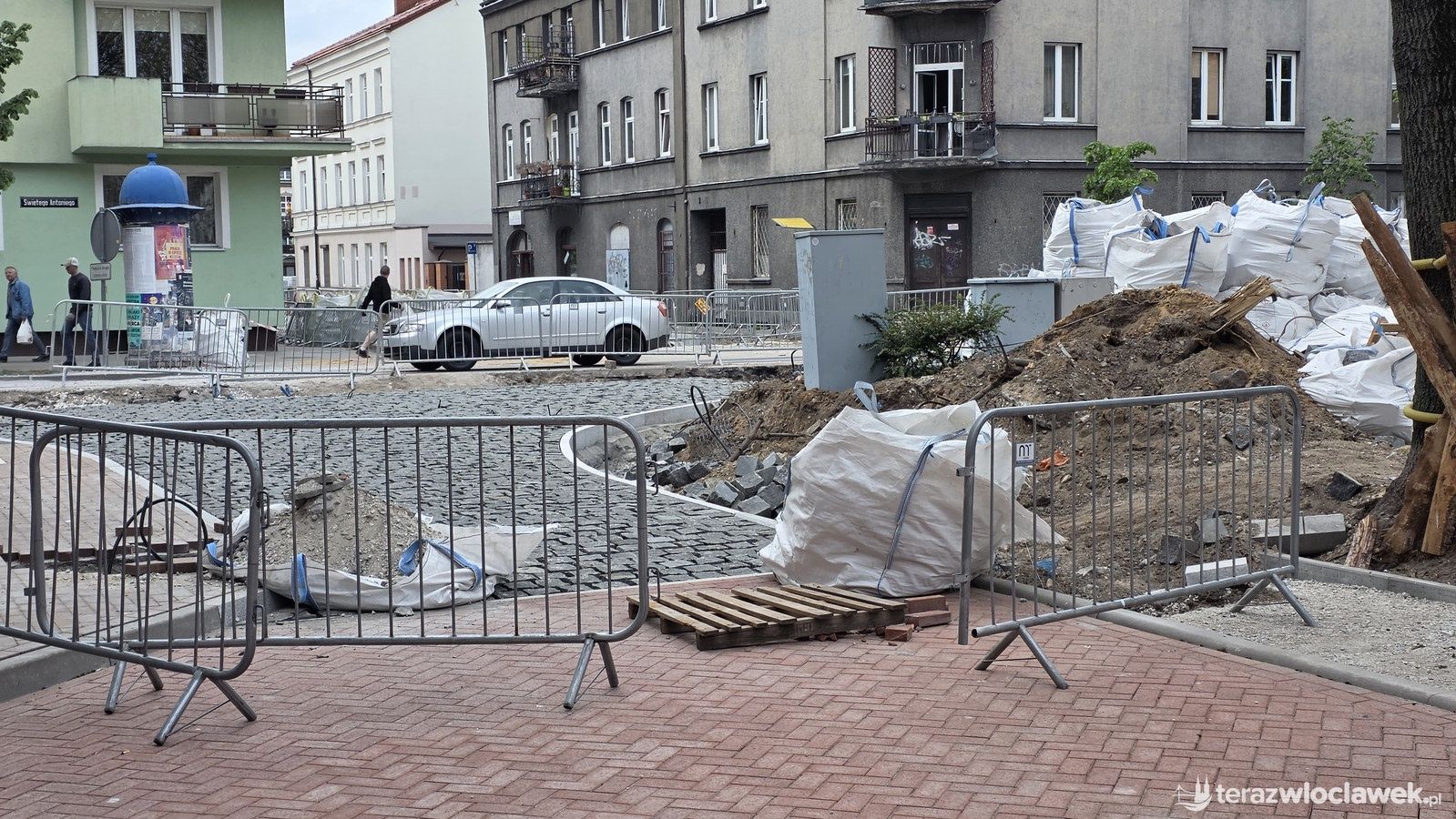 Zielone tereny Śródmieścia miasta Włocławek 07-05-2026