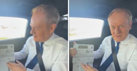 Tusk mówił o licznikach. Nagle wspomniał o Kaczyńskim i Dudzie