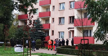 Zachodniopomorskie. Akcja antyterrorystów na jednym z osiedli w Szczecinie