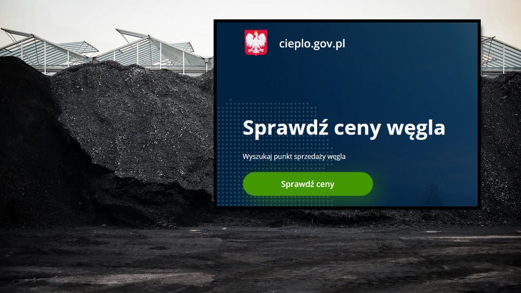 Porównywarka cen węgla funkcjonuje na stronie cieplo.gov.pl
