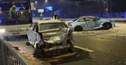 Warszawa: Czołowe zderzenie na ul. Hynka