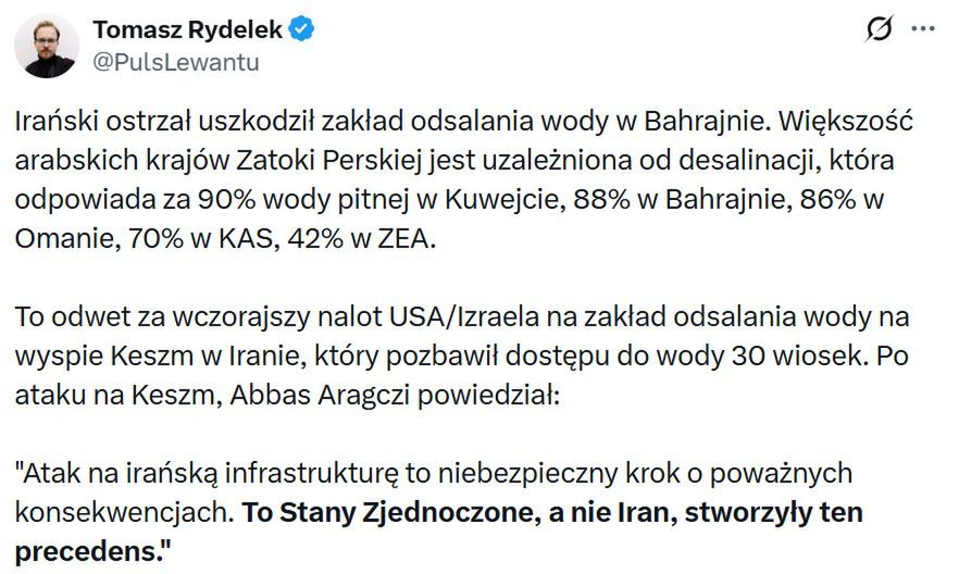 Odwet Iranu na Bahrajnie