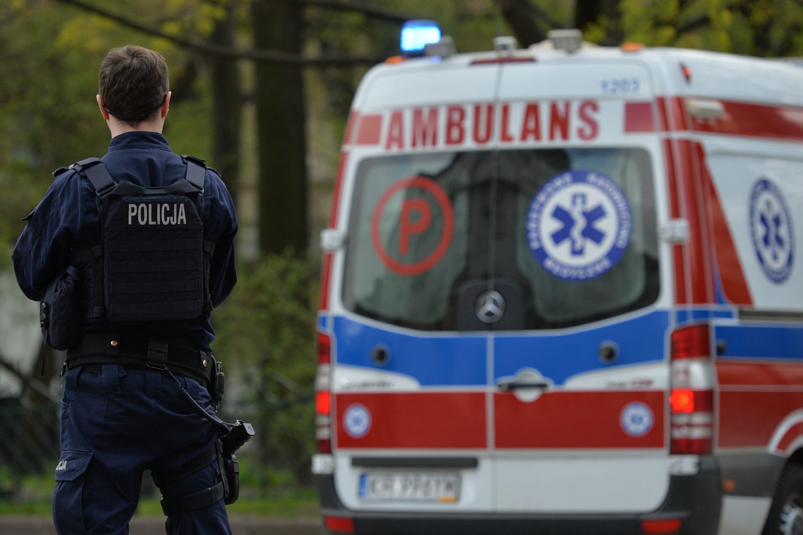 Biała pod Płockiem. Tir wjechał w osobówkę. Dwie osoby nie żyją