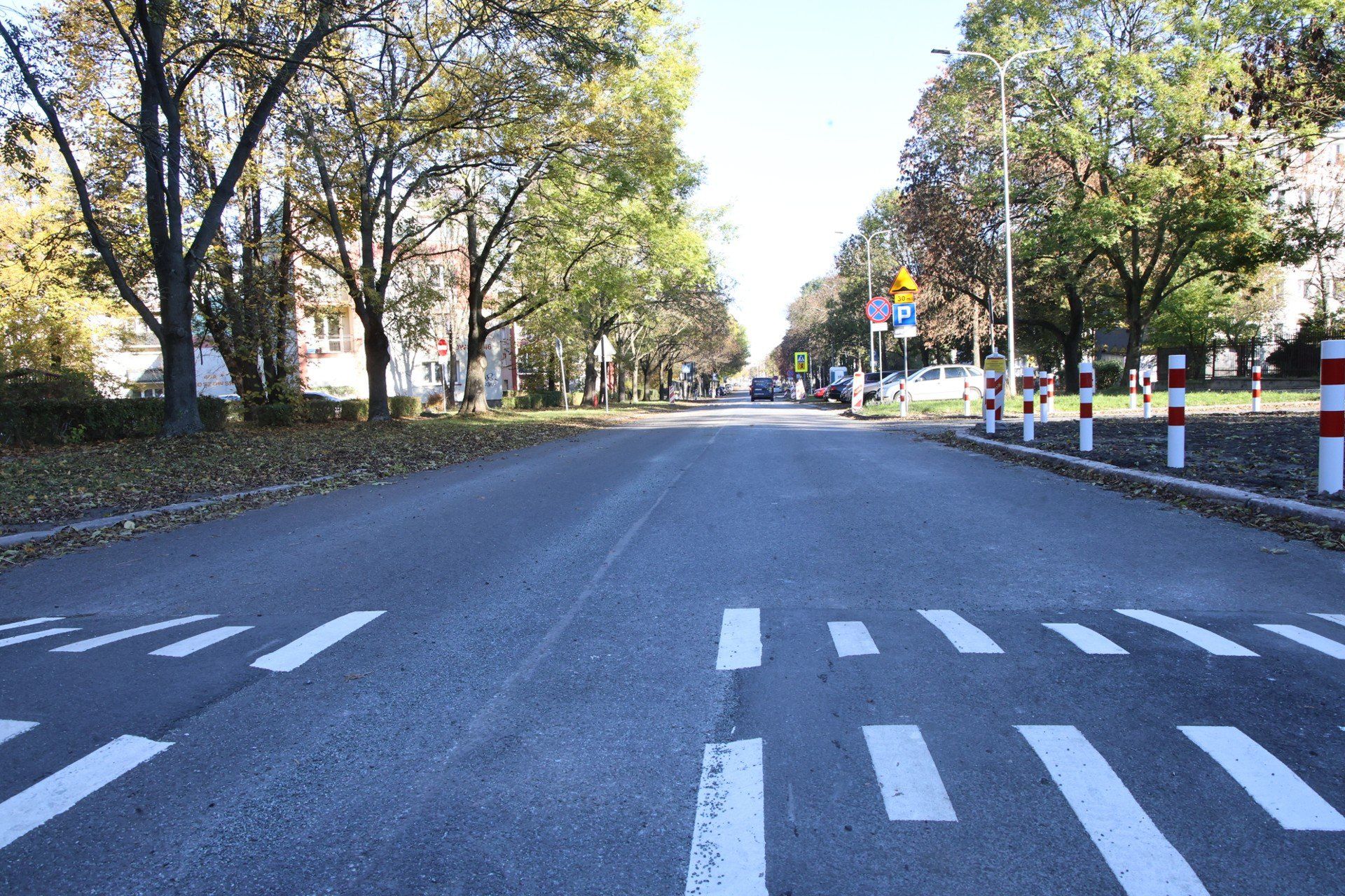 Na zdjęciu ulica Piekoszowska po remoncie
