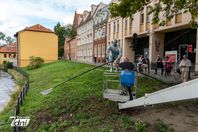 Bydgoszcz, Wioślarz, rzeźba, Wyspa Młyńska