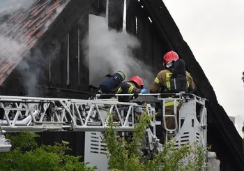 Pożar domu w Malborku. Nie żyje mężczyzna