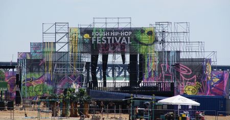 Zobaczcie jak powstaje festiwalowe miasteczko! Polish Hip Hop Festival już za 5 dni