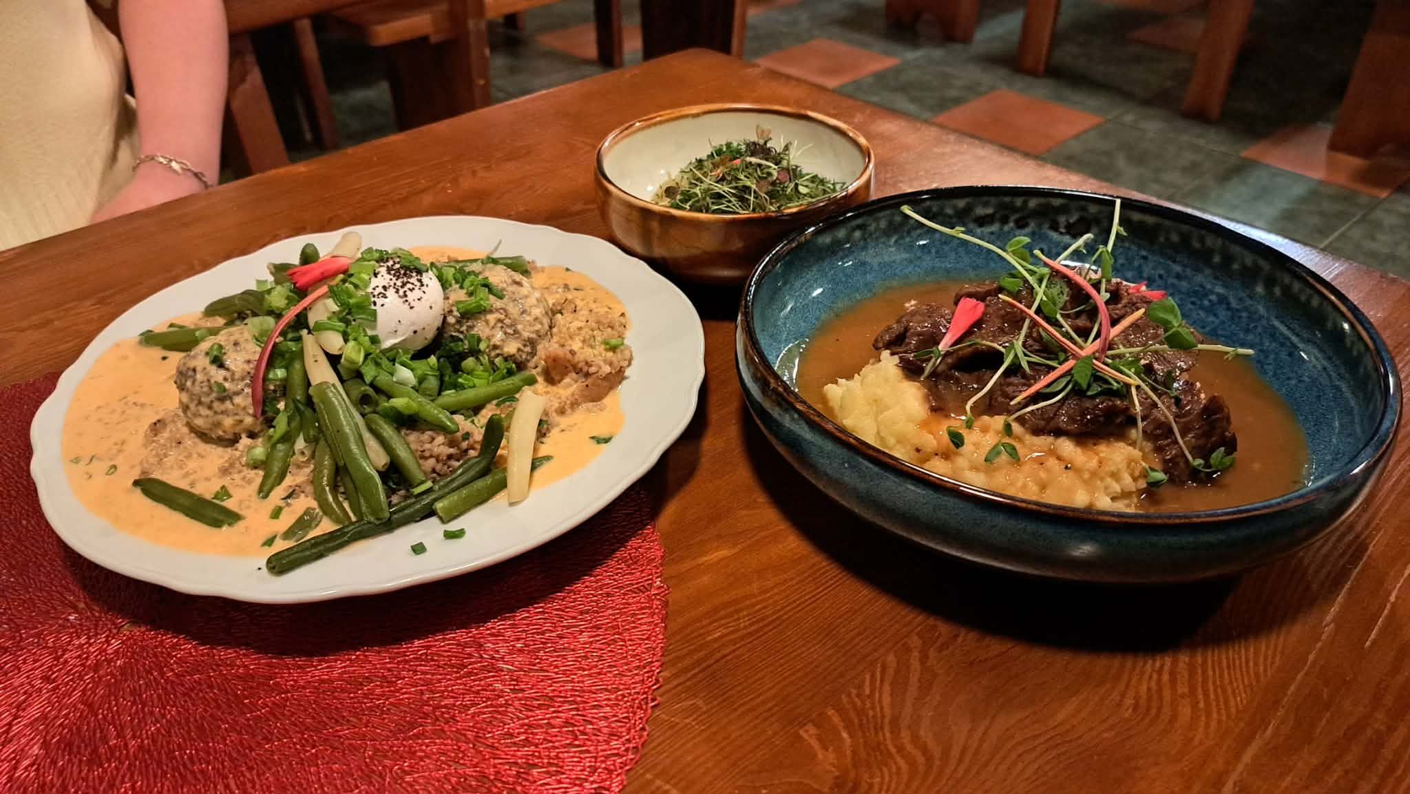 Obiad w restauracji Imber