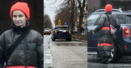 Viola Kołakowska przyłapana na mieście. Zaparkowała w NIEDOZWOLONYM miejscu i pognała na zakupy (ZDJĘCIA)
