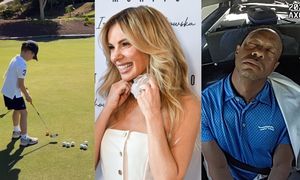 Izabela Janachowska chwali się golfowymi umiejętnościami syna. "Czy to rośnie drugi Tiger Woods?" Wyszło NIEZRĘCZNIE?