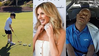 Izabela Janachowska chwali się golfowymi umiejętnościami syna. "Czy to rośnie drugi Tiger Woods?" Wyszło NIEZRĘCZNIE?