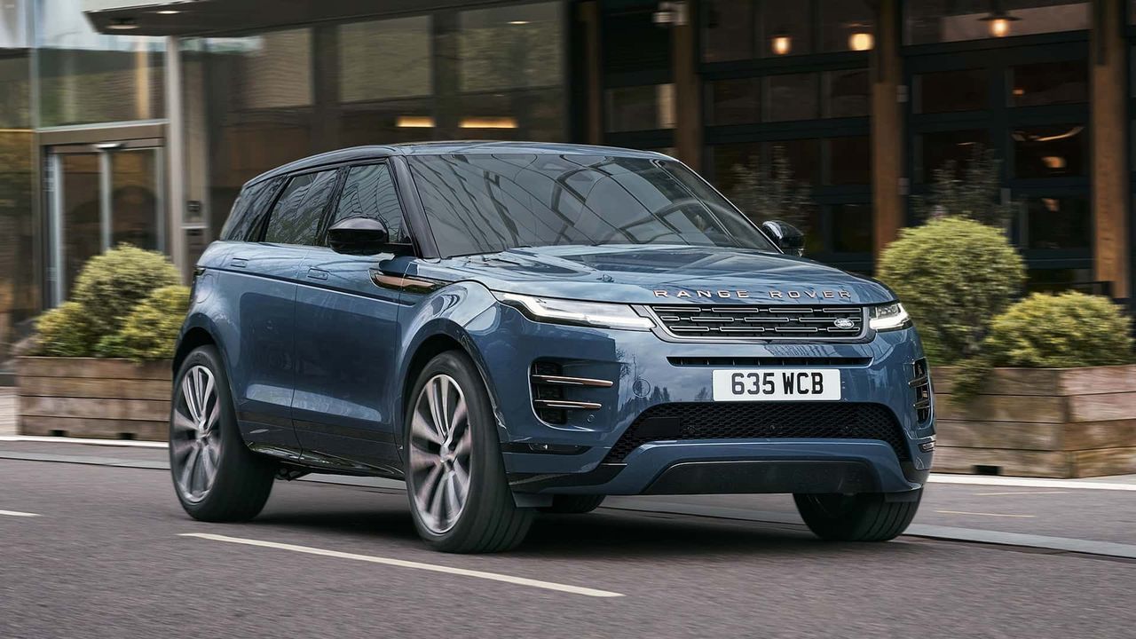 Range Rover Evoque odświeżony. Najważniejsze jest wnętrze