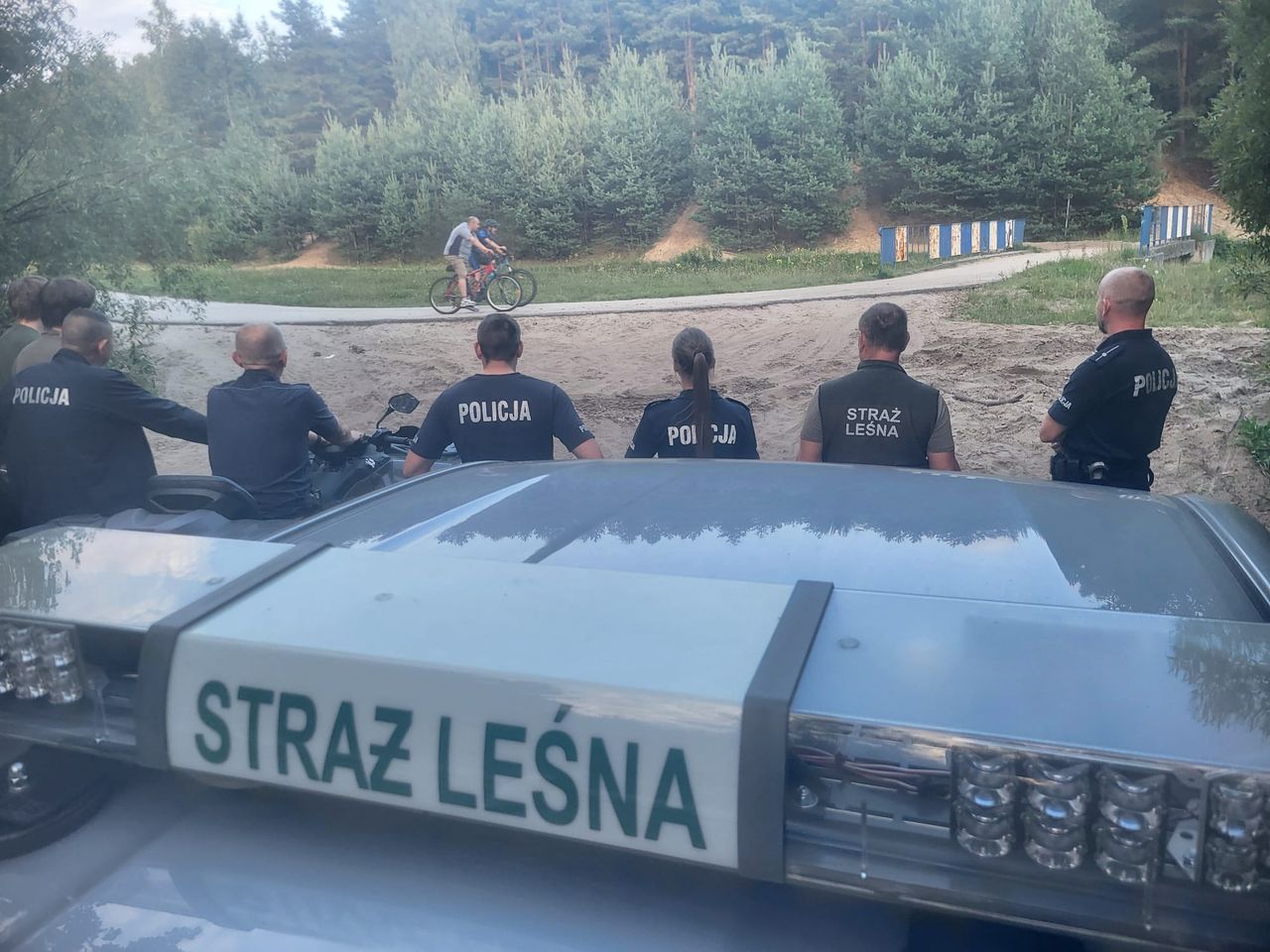 Ludzie myśleli, że to pokazówka. Leśnicy: "Posypały się mandaty"