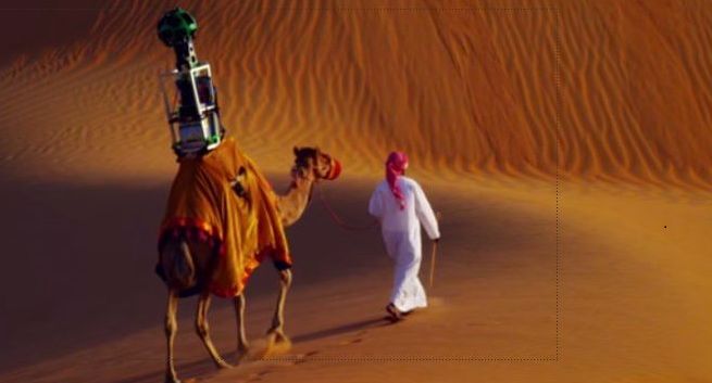 Google fotografuje pustynię z grzbietu wielbłąda (wideo)