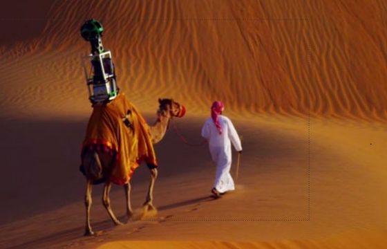 Google fotografuje pustynię z grzbietu wielbłąda (wideo)