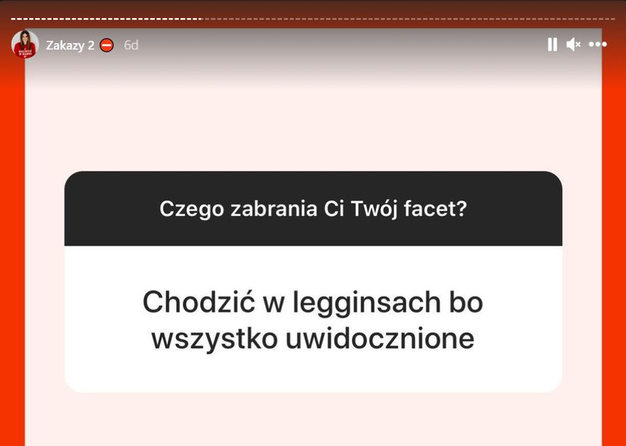 Blogerka zapytała swoich followersów "czego zabrania Ci Twój facet"