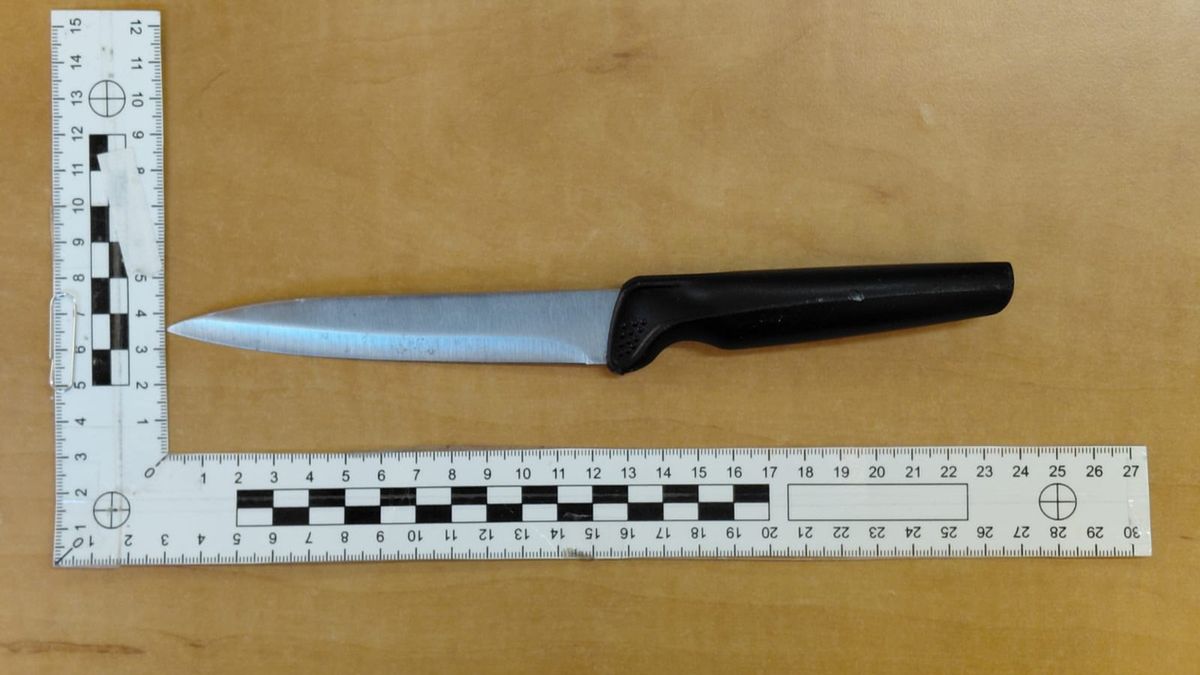 Policja zatrzymała napastnika z nożem 