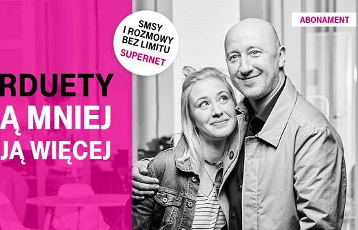 Cezary Kosiński z córką reklamują Superduet w T-Mobile (wideo)