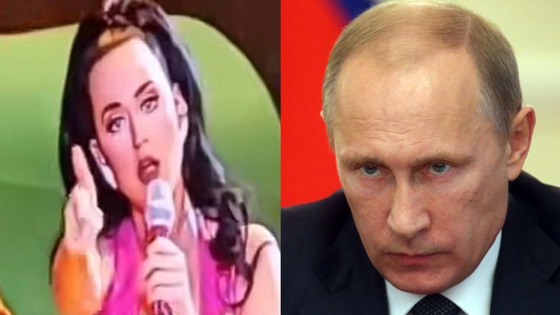Katy Perry wyklina Władimira Putina 